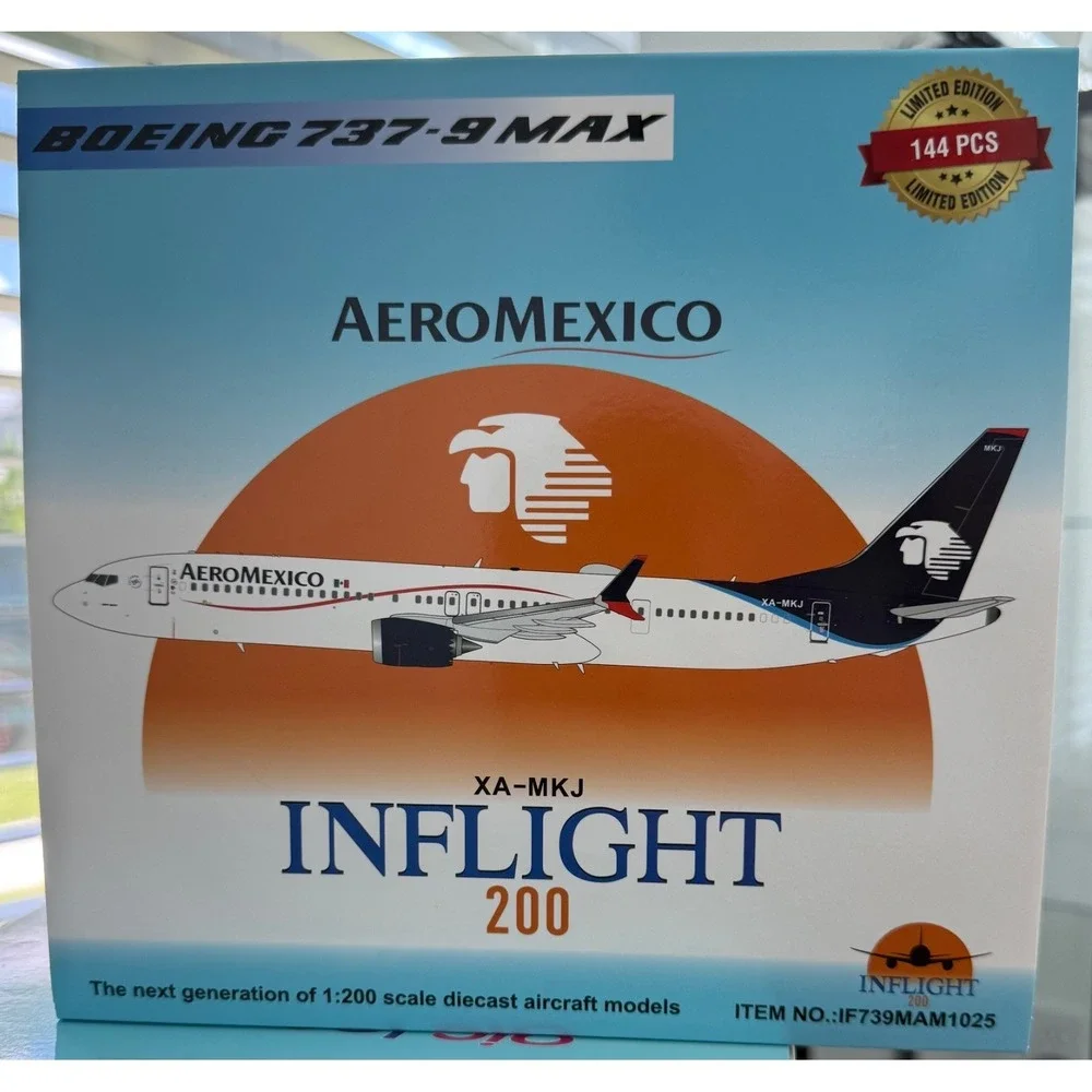 INFLIGHT/AEROMEXICO/B737 MAX 9/XA-MKJ/IF739MAM1025/1:200/NEW/LIMITED/MSAMB370628